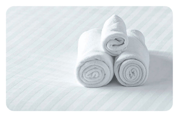 HS002-F Hotel & Spa White Towels